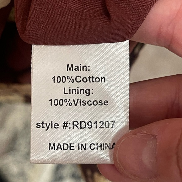 🤎LNC Women’s Shop the Mint Floral Print Tie Waist MiniDress SzM Preppy Boutique - Picture 10 of 13